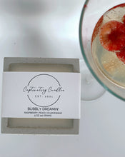 Load image into Gallery viewer, Bubbly Dreamin’ Concrete Soy Wax Candle (5 oz)
