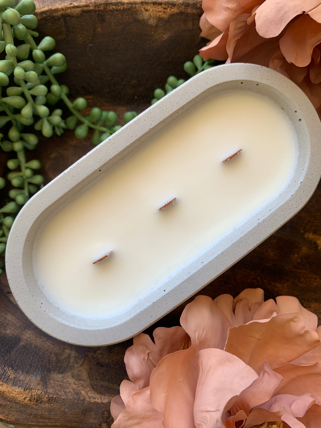 Pineapple Sage Concrete Soy Wax Candle (11 oz)