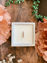 Load image into Gallery viewer, Apricot Grove Concrete Soy Wax Candle (5 oz)
