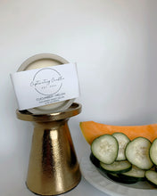 Load image into Gallery viewer, Cucumber + Melon Concrete Soy Wax Candle (4 oz)
