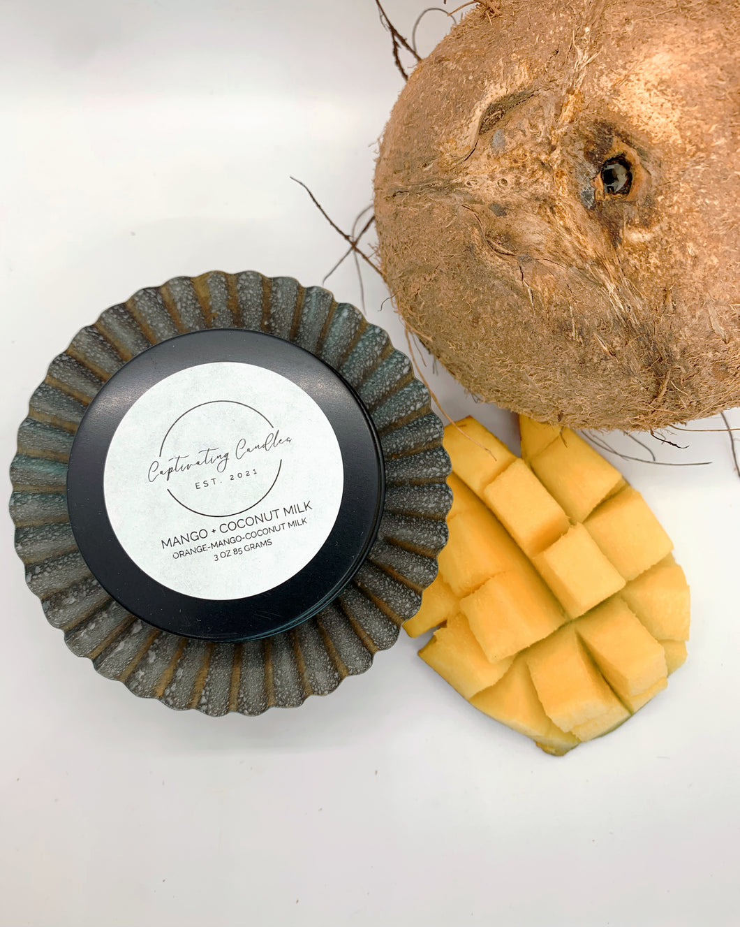 Mango + Coconut Milk Travel Tin (3 oz)